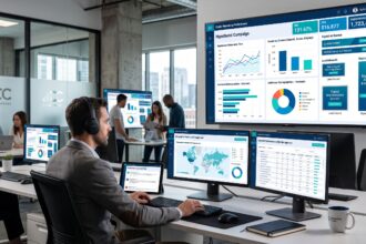 AdsTotally.com digital advertising platform dashboard displaying online marketing analytics and campaign management tools.